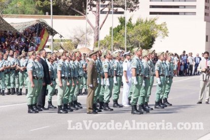 Más de 3.000 personas asisten al 95 aniversario de La Legión.El ministro de Defensa Morenés preside un acto conmemorativo que coincide co