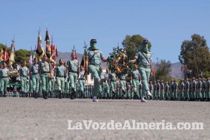 Más de 3.000 personas asisten al 95 aniversario de La Legión.El ministro de Defensa Morenés preside un acto conmemorativo que coincide co