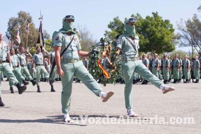 Más de 3.000 personas asisten al 95 aniversario de La Legión.El ministro de Defensa Morenés preside un acto conmemorativo que coincide co