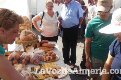 Alboloduy brinda la pisada de su primera uva a Paco Calvache