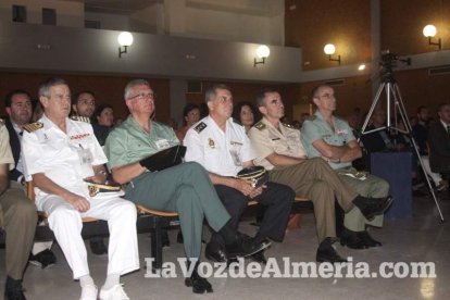 El Acebuche celebra el día de La Merced en el salón de actos de la prisión.