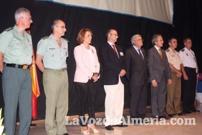 El Acebuche celebra el día de La Merced en el salón de actos de la prisión.