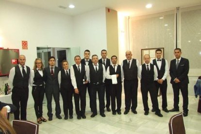 Ángela Carrasco actuó en la gala, presentada por Irma Soriano