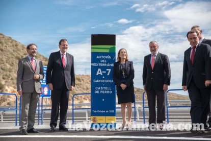 Inauguración del tramo entre Carchuna y Castell, último tramo de la Autoría del Mediterráneo, A7. Fotos: Juan Sánchez.