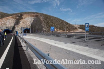 Inauguración del tramo entre Carchuna y Castell, último tramo de la Autoría del Mediterráneo, A7. Fotos: Juan Sánchez.