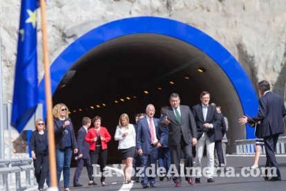 Inauguración del tramo entre Carchuna y Castell, último tramo de la Autoría del Mediterráneo, A7. Fotos: Juan Sánchez.