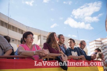 Celebración del día de la Guardia Civil en Almería con un homenaje al agente Quintana fallecido en julio. Fotos: Juan Sánchez.