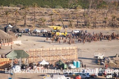 Rodaje de Juego de Tronos en Almería. Fotos: Fran Muñoz.