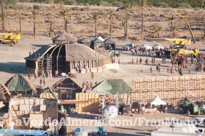 Rodaje de Juego de Tronos en Almería. Fotos: Fran Muñoz.