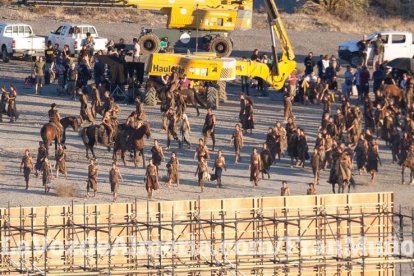 Rodaje de Juego de Tronos en Almería. Fotos: Fran Muñoz.