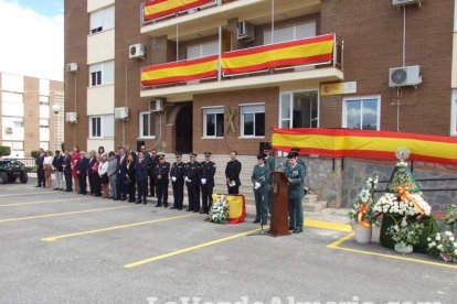 Celebración de la Virgen del Pilar en el cuartel de la Guardia Civil de El Ejido. Fotos: JA Barrios.
