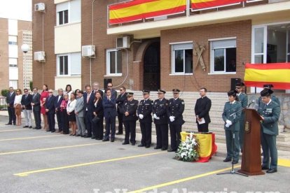 Celebración de la Virgen del Pilar en el cuartel de la Guardia Civil de El Ejido. Fotos: JA Barrios.