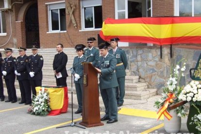 Celebración de la Virgen del Pilar en el cuartel de la Guardia Civil de El Ejido. Fotos: JA Barrios.