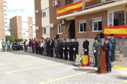 Celebración de la Virgen del Pilar en el cuartel de la Guardia Civil de El Ejido. Fotos: JA Barrios.
