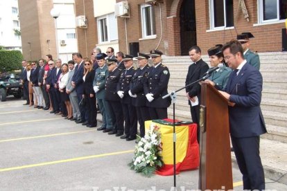 Celebración de la Virgen del Pilar en el cuartel de la Guardia Civil de El Ejido. Fotos: JA Barrios.