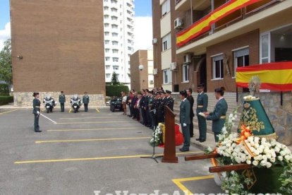 Celebración de la Virgen del Pilar en el cuartel de la Guardia Civil de El Ejido. Fotos: JA Barrios.