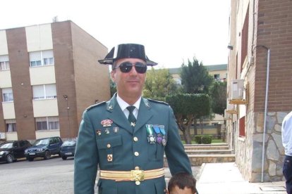 Celebración de la Virgen del Pilar en el cuartel de la Guardia Civil de El Ejido. Fotos: JA Barrios.