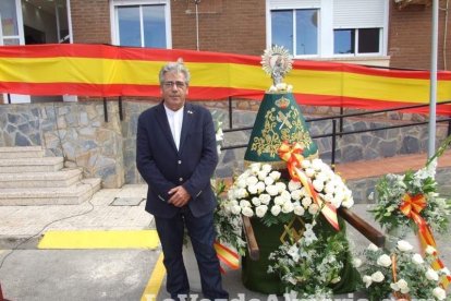 Celebración de la Virgen del Pilar en el cuartel de la Guardia Civil de El Ejido. Fotos: JA Barrios.