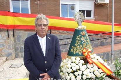 Celebración de la Virgen del Pilar en el cuartel de la Guardia Civil de El Ejido. Fotos: JA Barrios.
