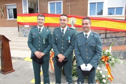 Celebración de la Virgen del Pilar en el cuartel de la Guardia Civil de El Ejido. Fotos: JA Barrios.