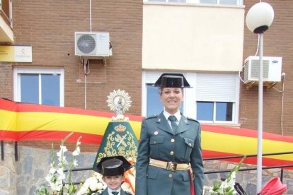 Celebración de la Virgen del Pilar en el cuartel de la Guardia Civil de El Ejido. Fotos: JA Barrios.