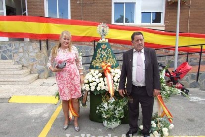 Celebración de la Virgen del Pilar en el cuartel de la Guardia Civil de El Ejido. Fotos: JA Barrios.