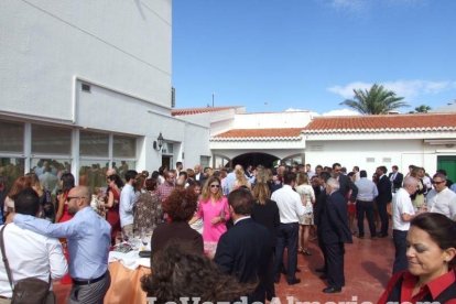 Celebración de la Virgen del Pilar en el cuartel de la Guardia Civil de El Ejido. Fotos: JA Barrios.