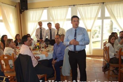 Celebración de la Virgen del Pilar en el cuartel de la Guardia Civil de El Ejido. Fotos: JA Barrios.