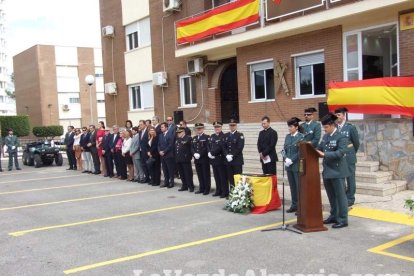 Celebración de la Virgen del Pilar en el cuartel de la Guardia Civil de El Ejido. Fotos: JA Barrios.