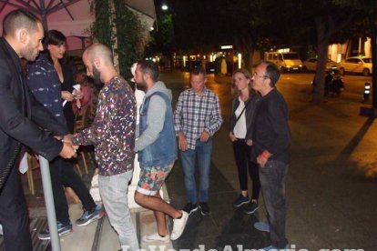 Fiesta de Juego de Tronos en Burane con actores y resto de personal de la serie. Fotos: JA Barrios.