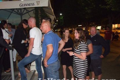 Fiesta de Juego de Tronos en Burane con actores y resto de personal de la serie. Fotos: JA Barrios.