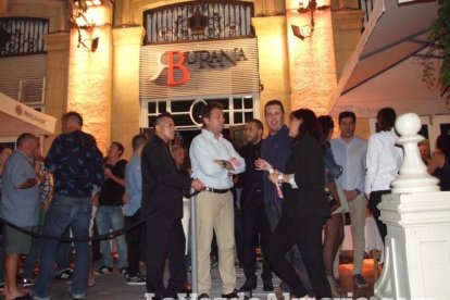 Fiesta de Juego de Tronos en Burane con actores y resto de personal de la serie. Fotos: JA Barrios.