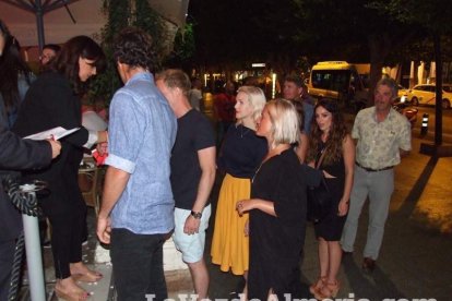 Fiesta de Juego de Tronos en Burane con actores y resto de personal de la serie. Fotos: JA Barrios.