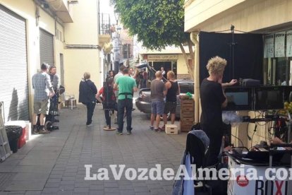 Almería acoge el rodaje de la serie de televisión danesa, Dicte