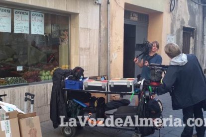 Almería acoge el rodaje de la serie de televisión danesa, Dicte