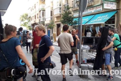 Almería acoge el rodaje de la serie de televisión danesa, Dicte