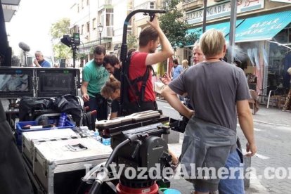 Almería acoge el rodaje de la serie de televisión danesa, Dicte