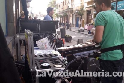 Almería acoge el rodaje de la serie de televisión danesa, Dicte