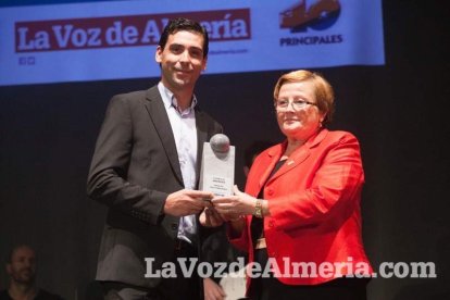 Gala de entrega de los Premios Andarax 2015 celebrada en Gádor.