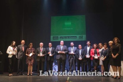 Gala de entrega de los Premios Andarax 2015 celebrada en Gádor.