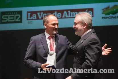 Gala de entrega de los Premios Andarax 2015 celebrada en Gádor.