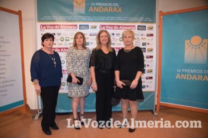 Gala de entrega de los Premios Andarax 2015 celebrada en Gádor.