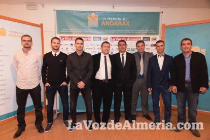 Gala de entrega de los Premios Andarax 2015 celebrada en Gádor.