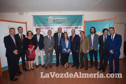 Gala de entrega de los Premios Andarax 2015 celebrada en Gádor.