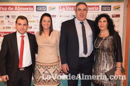 Gala de entrega de los Premios Andarax 2015 celebrada en Gádor.
