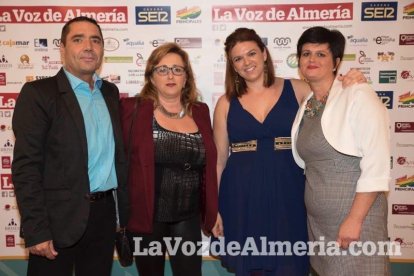 Gala de entrega de los Premios Andarax 2015 celebrada en Gádor.