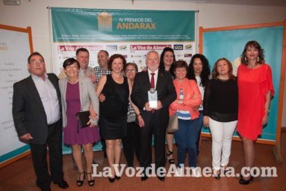 Gala de entrega de los Premios Andarax 2015 celebrada en Gádor.