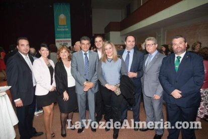 Gala de entrega de los Premios Andarax 2015 celebrada en Gádor.