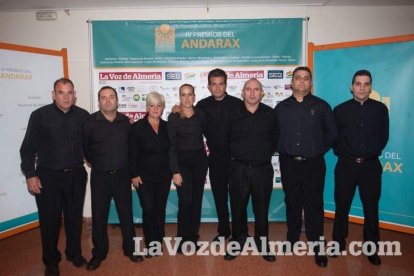 Gala de entrega de los Premios Andarax 2015 celebrada en Gádor.