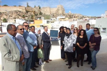 Las asociaciones de Almería y Granada homenajean a Sellan Berrada, cónsul general